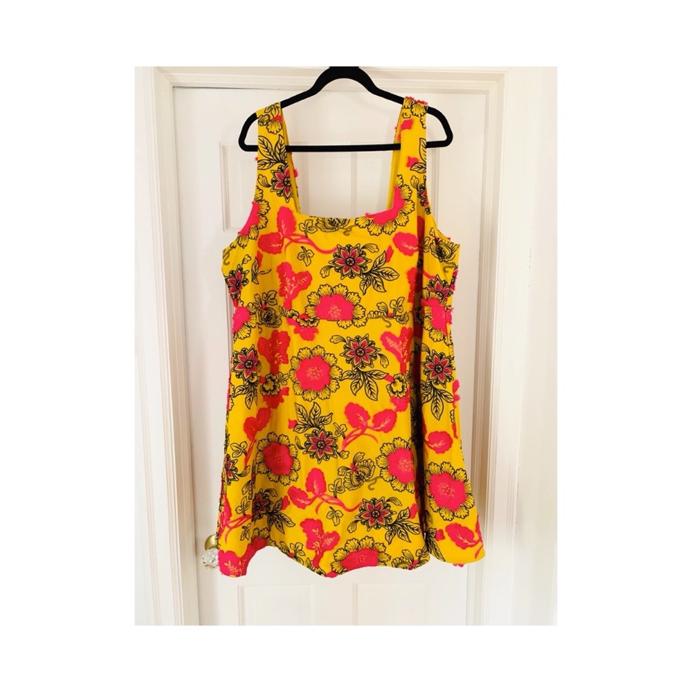 Plus Size Anthropologie Babydoll Mini Dress